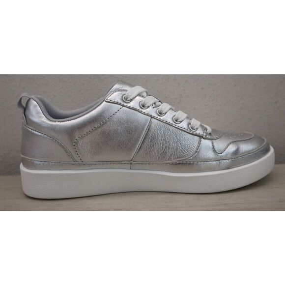 Vionic J0746L4020 Women's Sz 7M Silver Leather Elise Comfortable Walking Shoes - Picture 6 of 13